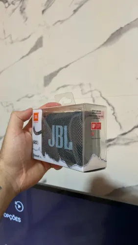 Jbl go 3 original com cabo e caixa