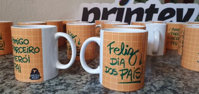 Caneca personalizada dia dos pais brindes corporativos