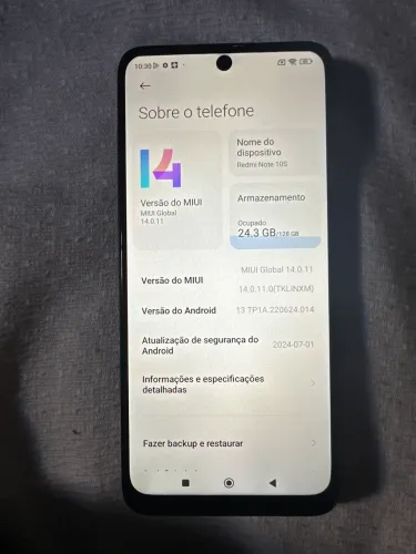 REDMI NOTE 10s 128GB