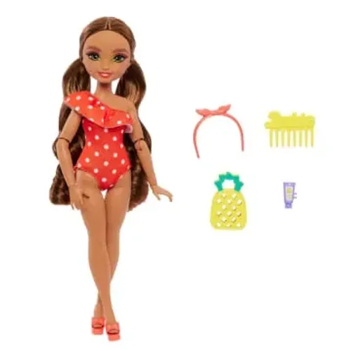 Boneca Barbie Teresa Praia - Barbie Dream Besties c/ Acessorios - Mattel NOVA