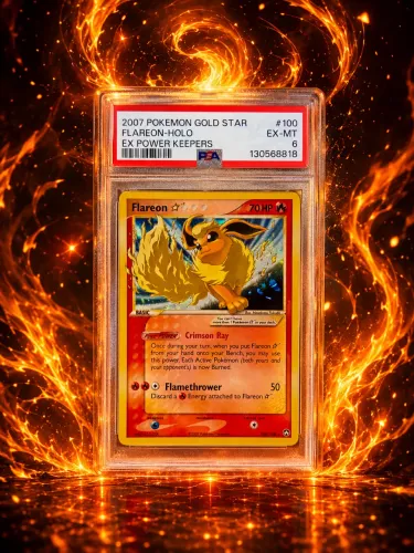 Flareon gold star psa 6