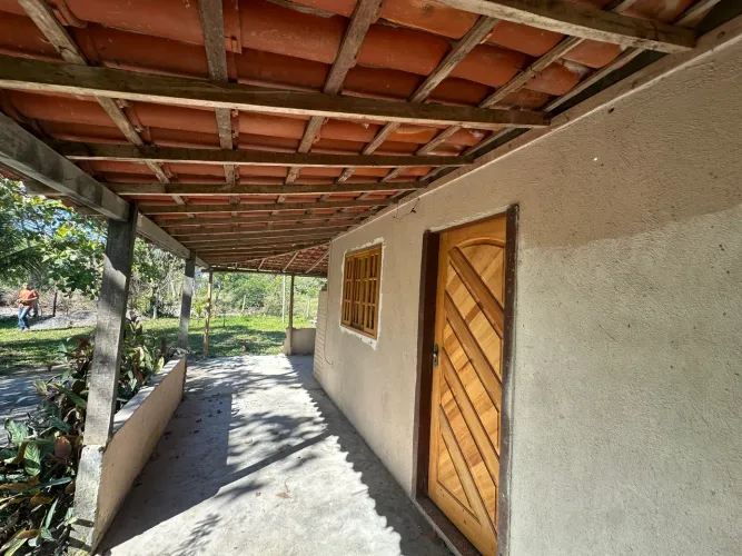 Sítio plano e com frutíferas oportunidade na região caminho de Friburgo 