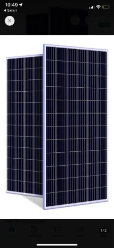 Painel solar bifacial 625w