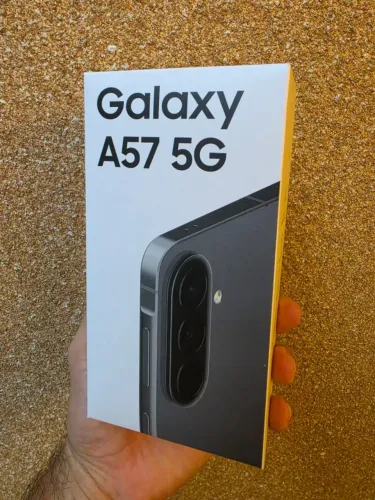 Samsung A57 Novo e Lacrado, Garantia e Nota Fiscal, Cor Cinza