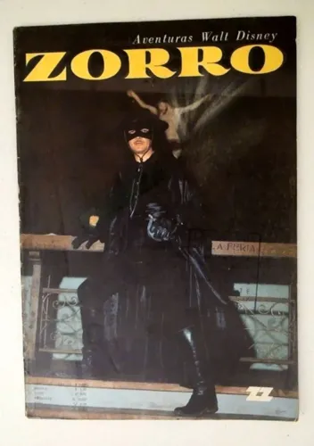 Zorro (1970) - Em espanhol - Aventuras de Walt Disney - Ed. Zig-Zag Chile