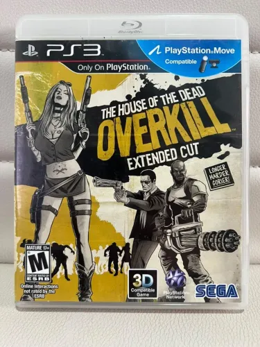 The House of the Dead Overkill Extended Cut - PS3 Original