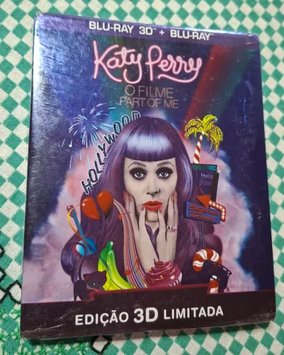 Blu-ray + Blu-ray 3D Katy Perry O Filme - Part of Me 3D [ Edição Limitada ] LACRADO 