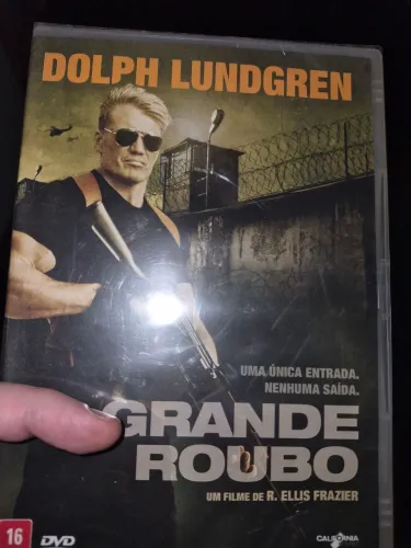 Dvd o grande roubo (lacrado)