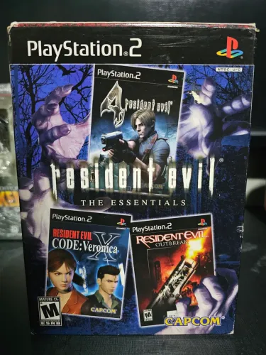 Box Resident Evil The Essentials Ps2