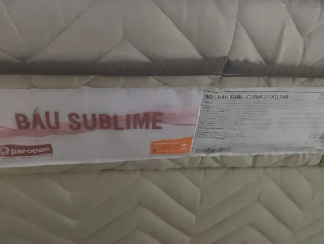 Cama de solteiro com auxiliar 