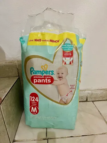 Pampers M Premium Care 124 unidades