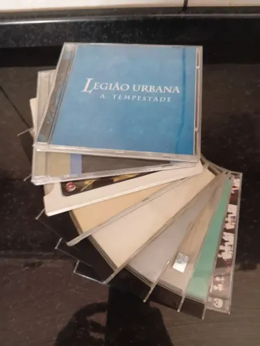 Coleção de CDs do legião urbana 9 álbuns 