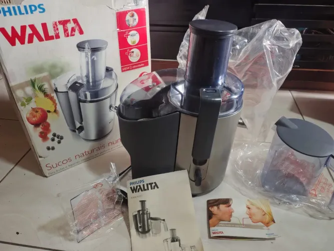 Centrífuga Juicer Philips Walita RI1858 - NOVA (Sem Uso / Caixa com Detalhe)