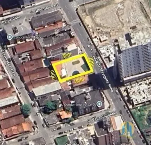 TERRENO À VENDA PARA INCORPORAÇÃO BAIRRO AVIAÇÃO PRAIA GRANDE/SP