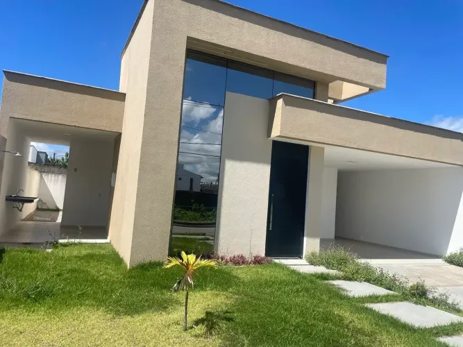 Alugo linda casa em condomínio fechado