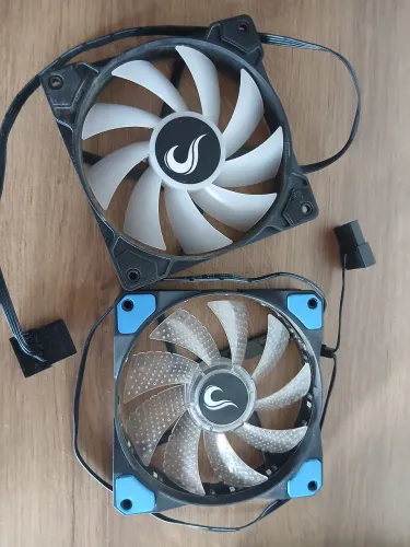 Cooler Fan Rise Mode Wind W1, 120mm, com uma Azul