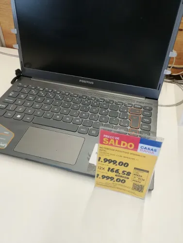 Notebook novo com nota fiscal