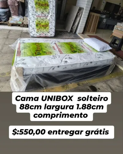 Mega promoção de unibox solteiro!!