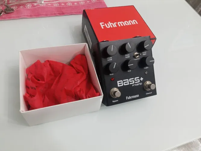 Pedal preamp para baixo da fuhrmann