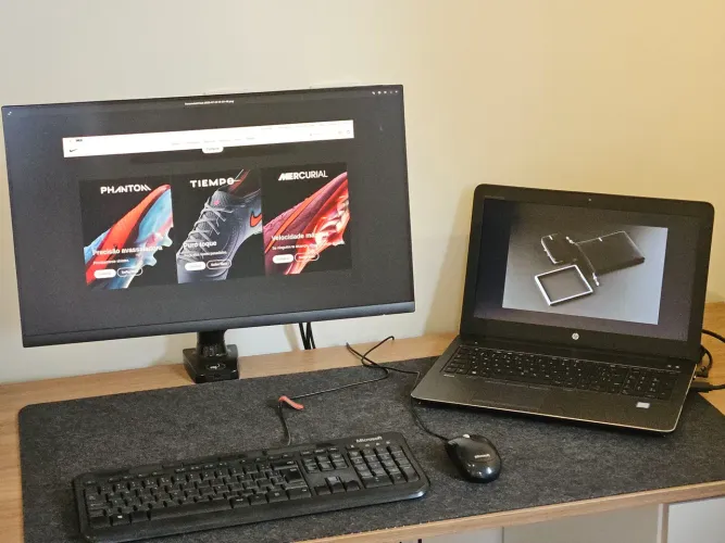 Monitor Dell 2423D 24" QHD impecável com Hub USB e 2 anos 5 meses de garantia de fábrica!