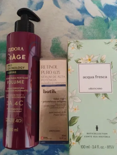 Produtos O boticário 