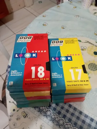 30 fitas VHS English Bbc