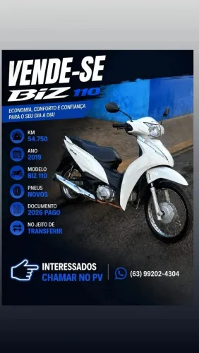 Moto Biz 110i 2019