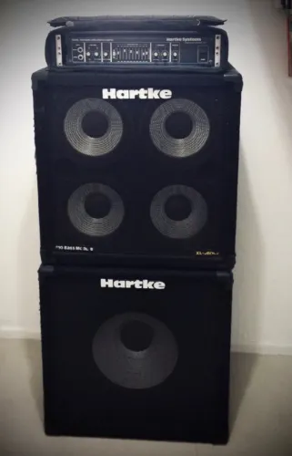 Amplificador de baixo e caixas Hartke XL series