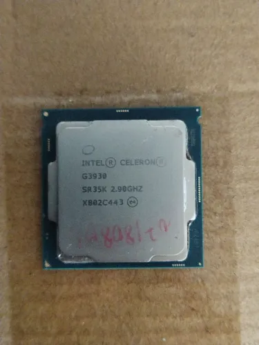 Processador Intel G3930.2.90 ghz<br>Lga1151 HD gráfico 610