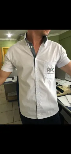 Calças em Brim reforçadas, Jalecos, Camisas P Sol Manga Longa, Polos Bordadas