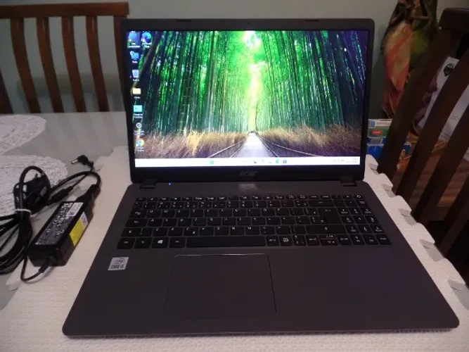 Notebook Acer Core i3-1005G1 (10Th)\Nvm256GB\12GB mem\Tela slin 15.6\Bat.100%\Wind11\Wi-fi