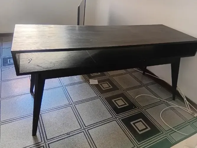 Mesa de encosto madeira maciça
