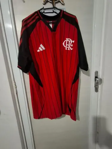 Camisa do Flamengo do mundial de 2025. Camisa Baseball do Flamengo (1.1)