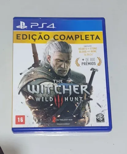 The Witcher 3 Edição Completa PS4 e PS5