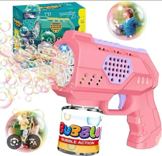 Bubble Gun, Pistola de Bolhas automática 