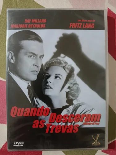 DVD Quando Desceram as Trevas - Fritz Lang - Versátil Home Video