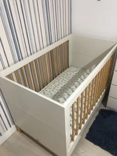 Berço/Cama Cozy Infantil + Colchão - Usado em Bom Estado