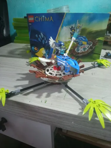  LEGO Legends of Chima com cartas (leia descrição)