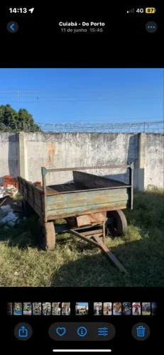 Carreta agrícola 2 eixos!! ACEITO PROPOSTA !! 
