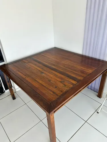Mesa madeira de rústica 