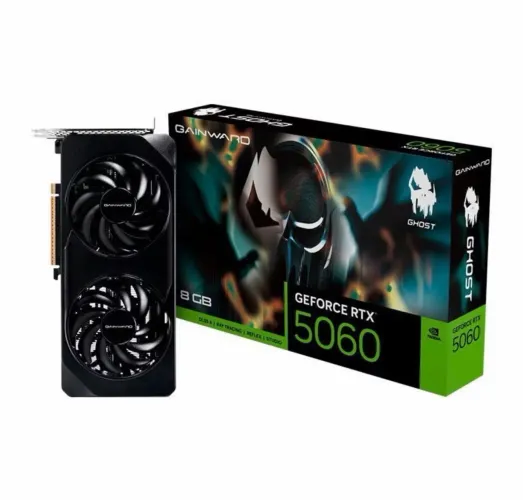Placa de Vídeo Gainward GeForce RTX 5060 Ghost 8GB GDDR7 128 Bits