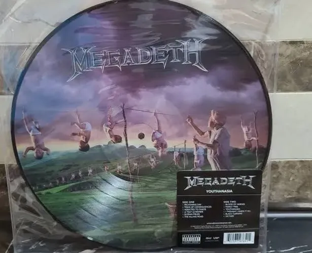 LP vinil Megadeth Youthanasia - Novo picture - Frete Grátis 