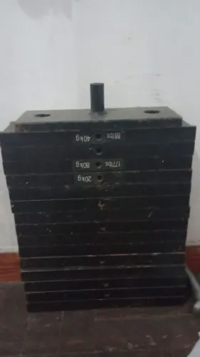 Placas de ferro Atlhetic - 80kg 