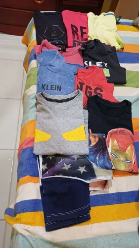 Desapego infantil 10 camisetas menino