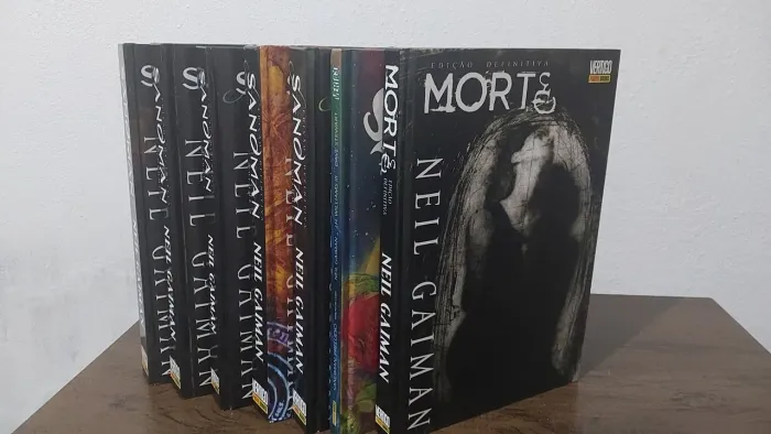 Sandman + Morte + Prelúdio Colação HQ Neil Gaiman