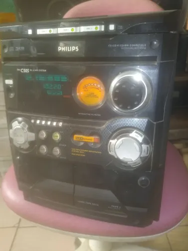 Microsystem Philips funcionando perfeitamente