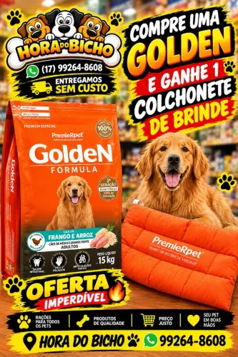 RAÇÃO GOLDEN *