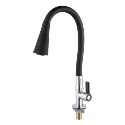 Torneira Gourmet Flexível Cozinha 1/4 de Volta - Torneira de Bancada ou Parede