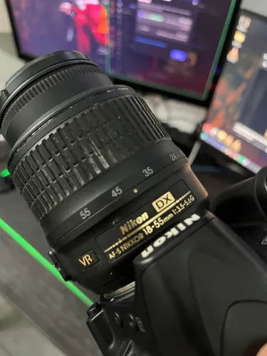 Nikon D3100 + lente 18-55