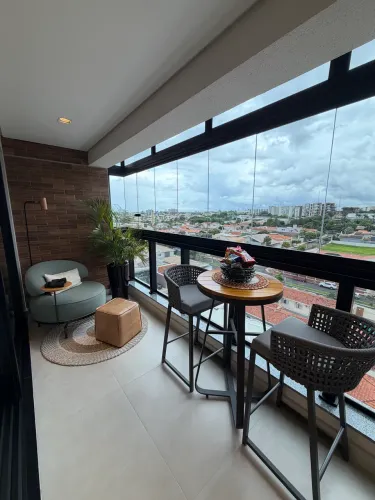 Apto Gaudí | 69m² | 2 quartos (1 suíte) | Mobiliado | Av. das Esmeraldas | Marília